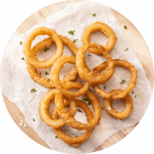 Zwiebelringe (10 Stück)