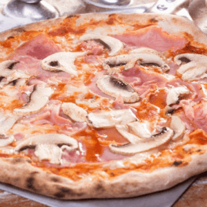 Pizza Prosciutto e Funghi