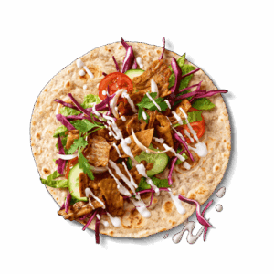 Planted kebab Teller